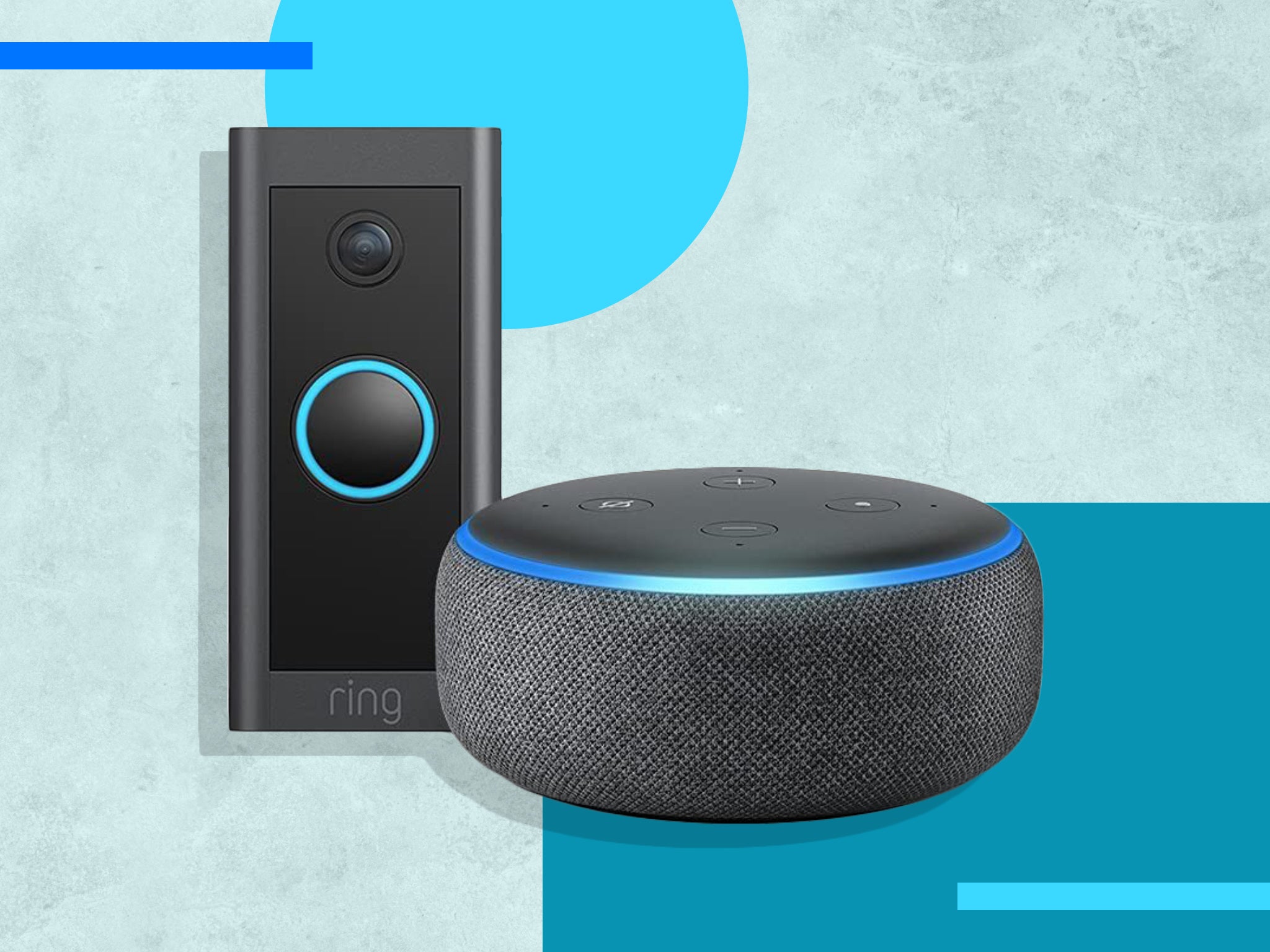 Does amazon echo dot store work with ring doorbell